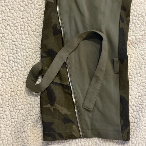 Lulunico by Chicways Camouflage Cargo Pants Army Green Small - Picture 7 of 16